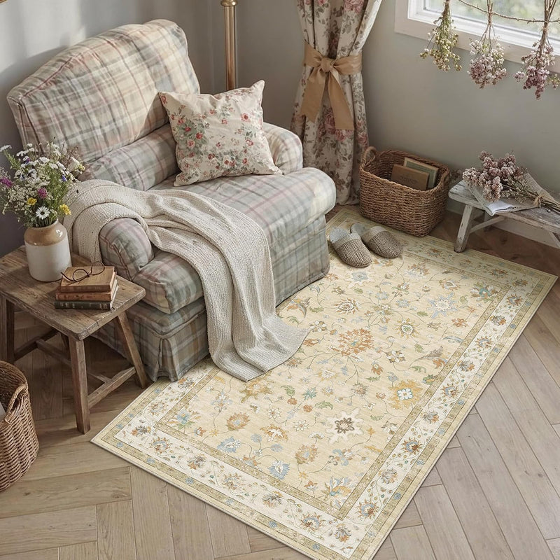 Washable Area Rug for Entryway Carpet