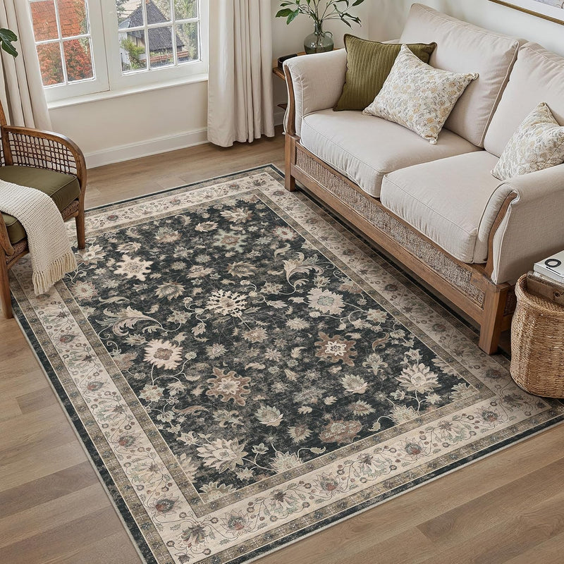 Washable Area Rug for Entryway Carpet