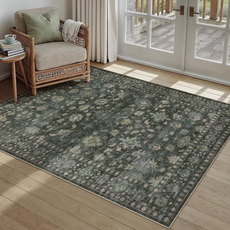 Washable Area Rug for Entryway Carpet