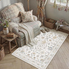 Washable Area Rug for Entryway Carpet