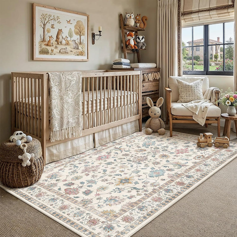 Washable Area Rug for Entryway Carpet