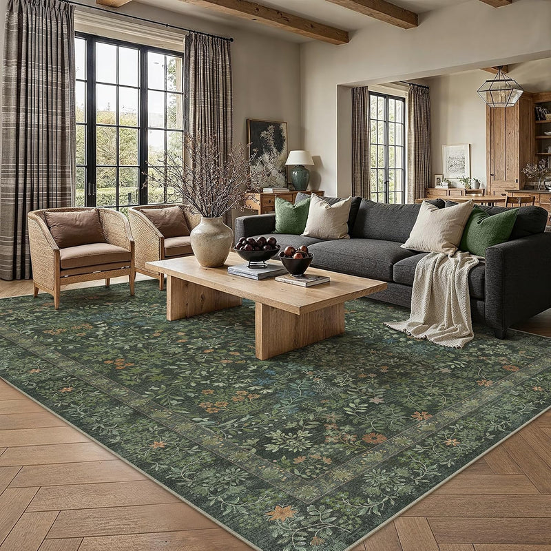 Washable Area Rug for Entryway Carpet