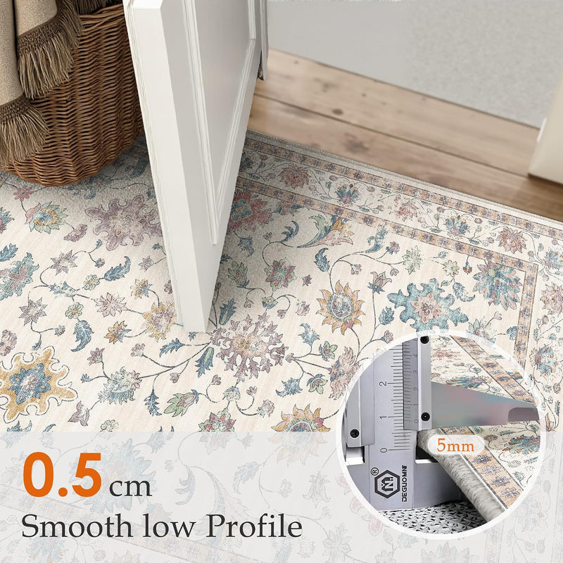 Washable Area Rug for Entryway Carpet