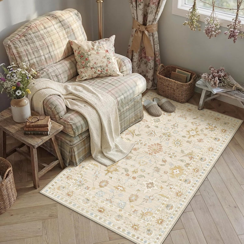 Washable Area Rug for Entryway Carpet