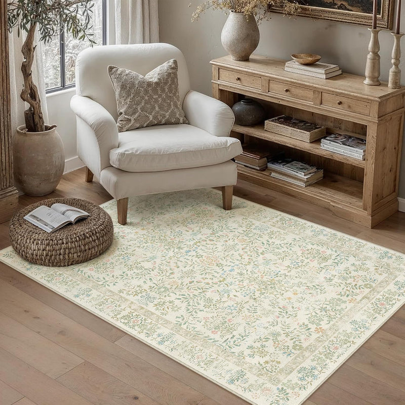 Washable Area Rug for Entryway Carpet