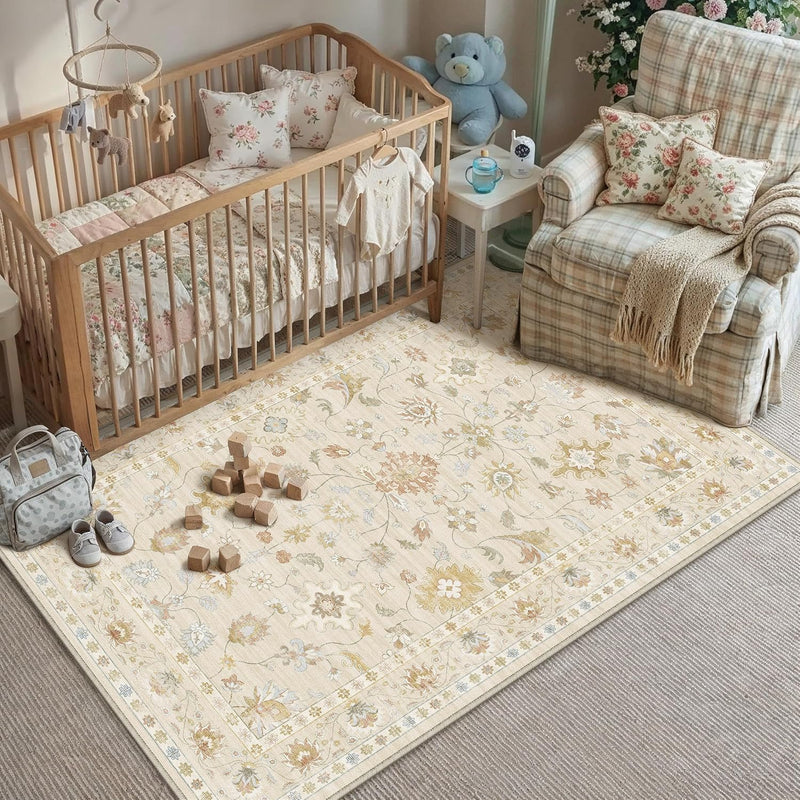 Washable Area Rug for Entryway Carpet