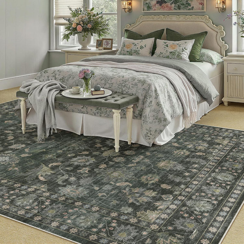 Washable Area Rug for Entryway Carpet