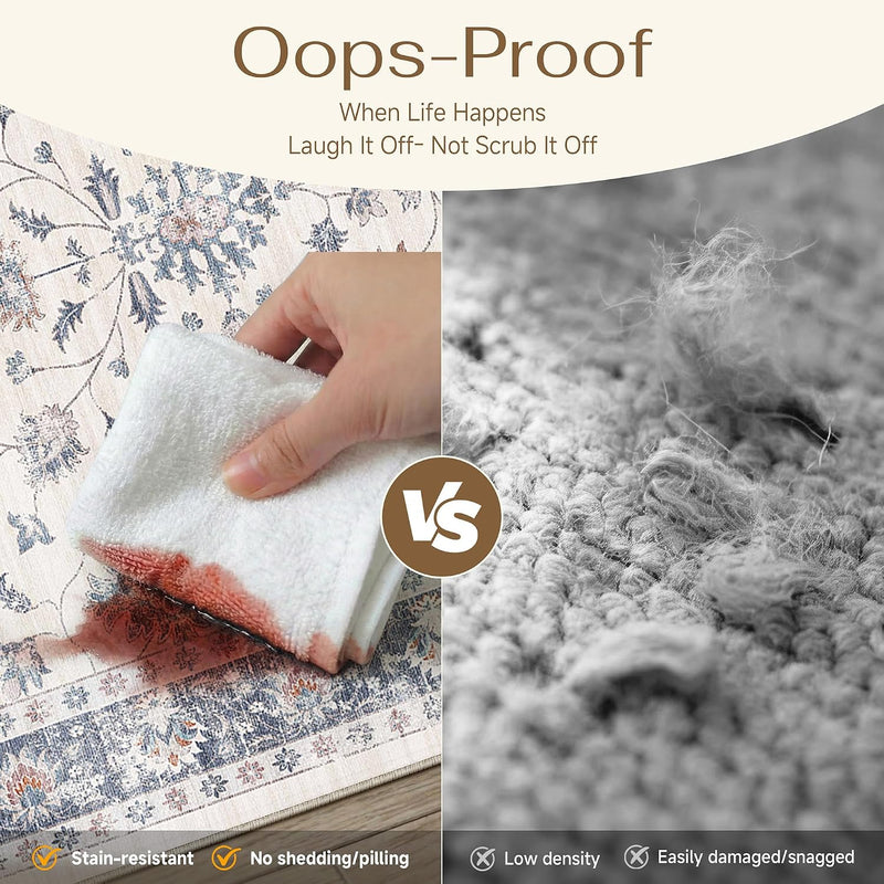 Large Rugs Living Room Washable Carpet Non