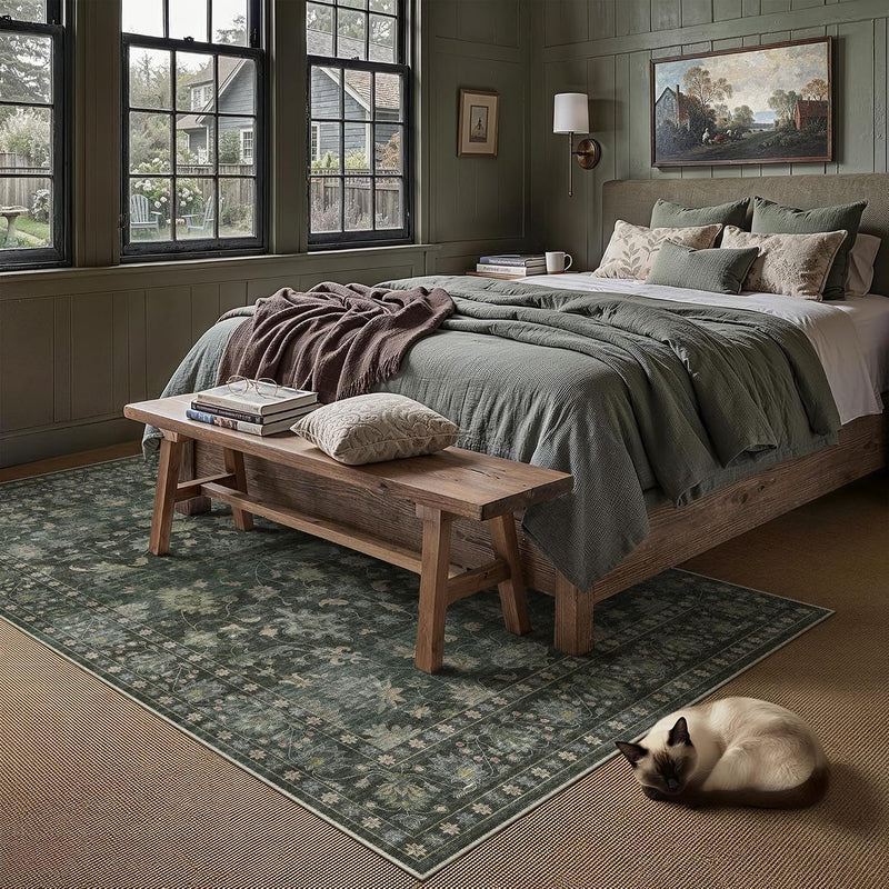 Large Rugs Living Room Washable Carpet Non