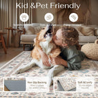 Large Rugs Living Room Washable Carpet Non