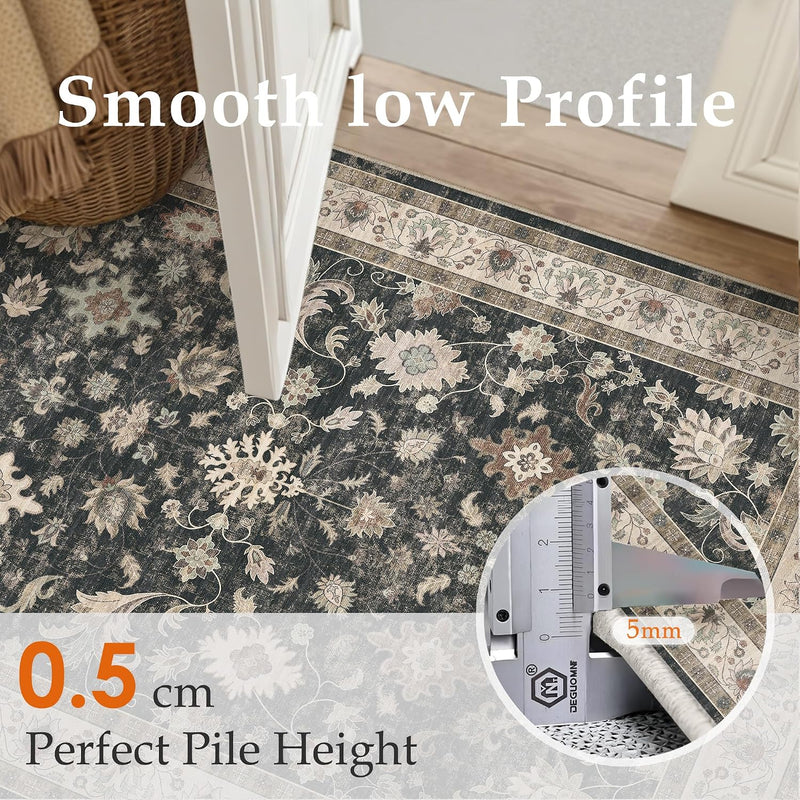 Large Rugs Living Room Washable Carpet Non