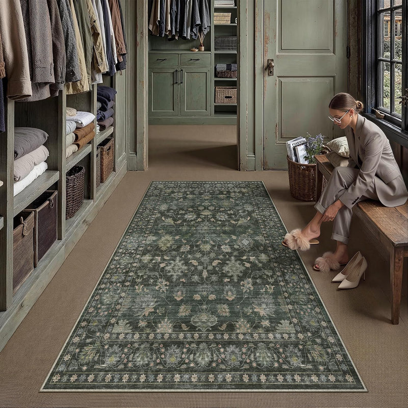 Large Rugs Living Room Washable Carpet Non
