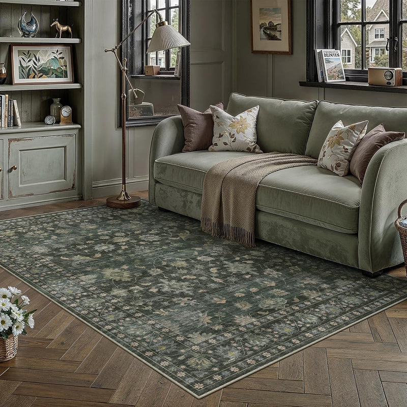 Large Rugs Living Room Washable Carpet Non