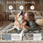 Large Rugs Living Room Washable Carpet Non