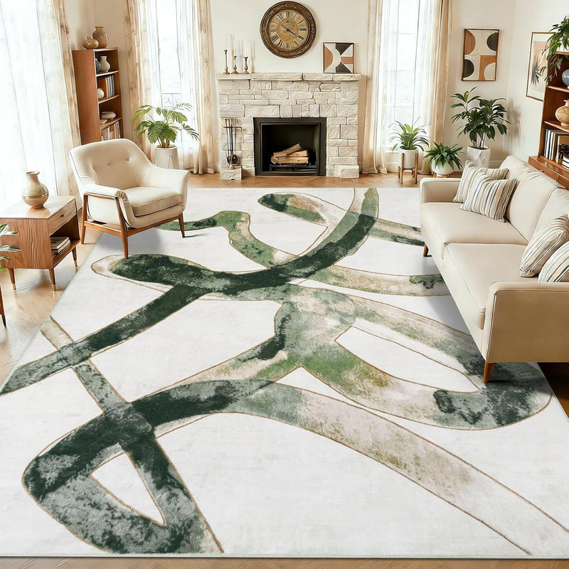 Large Rugs Living Room Washable for Bedroom
