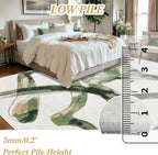 Large Rugs Living Room Washable for Bedroom