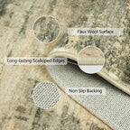 Large Rugs Living Room Washable Rug