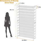 Large Shoe Rack 8 Tier Organiser