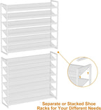 Large Shoe Rack 8 Tier Organiser