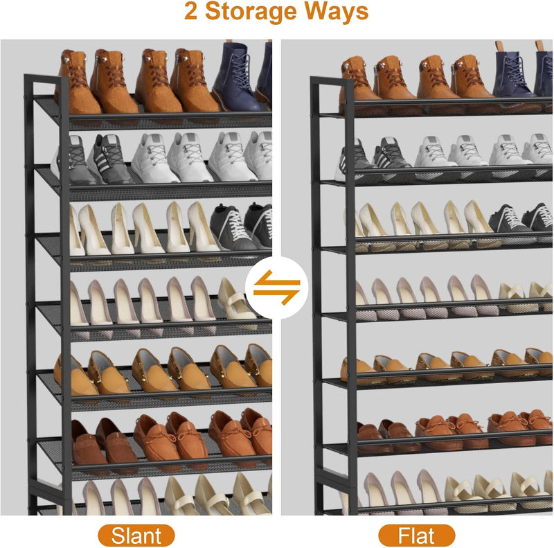 Large Shoe Rack 8 Tier Organiser