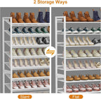 Large Shoe Rack 8 Tier Organiser