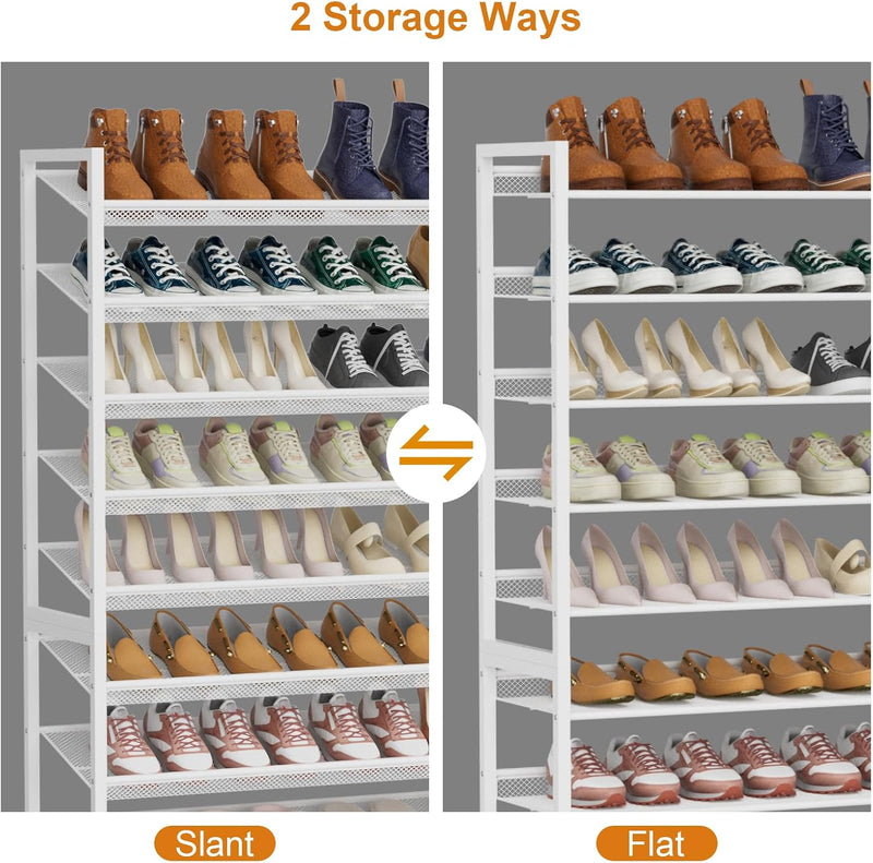 Large Shoe Rack 8 Tier Organiser