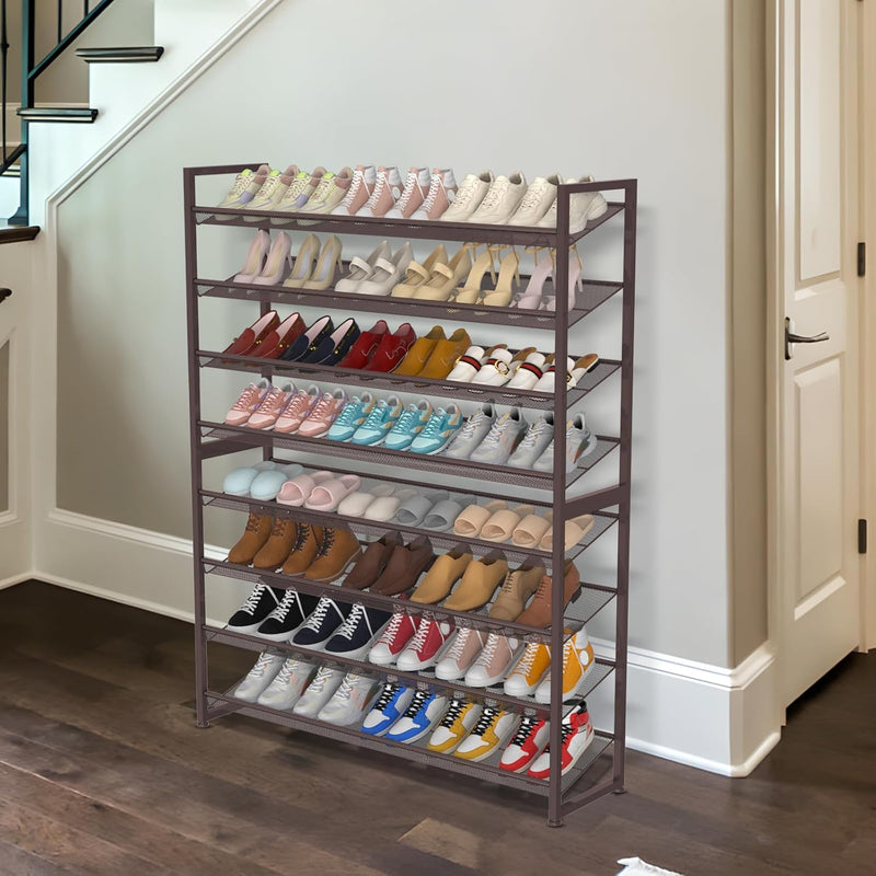 Large Shoe Rack 8 Tier Organiser