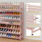 Large Shoe Rack 8 Tier Organiser