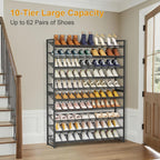 Large Shoe Rack 8 Tier Organiser