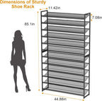 Large Shoe Rack 8 Tier Organiser