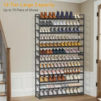 Large Shoe Rack 8 Tier Organiser