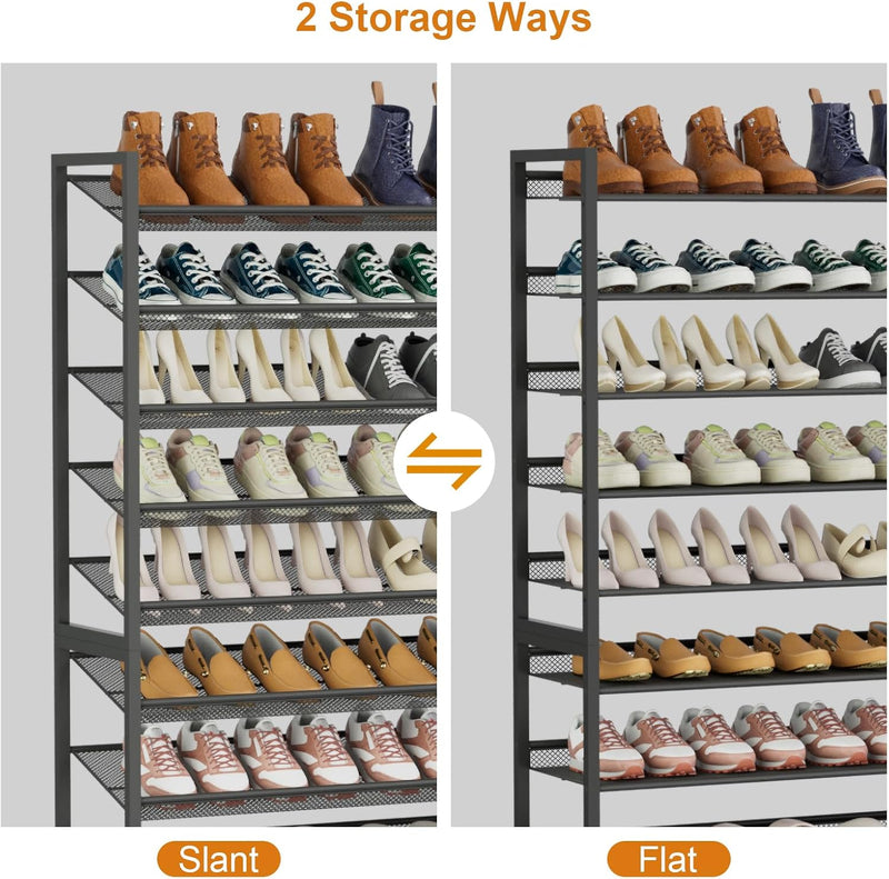 Large Shoe Rack 8 Tier Organiser