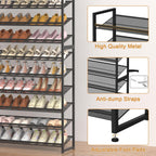 Large Shoe Rack 8 Tier Organiser