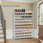 Large Shoe Rack 8 Tier Organiser