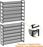 Large Shoe Rack 8 Tier Organiser