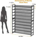 Large Shoe Rack 8 Tier Organiser
