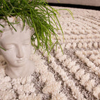 Large Soft Fluffy Trellis Area Rug Shaggy Shag