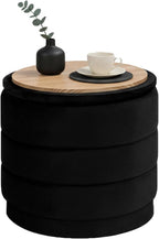 Large Storage Ottoman Round Folding Foot Rest