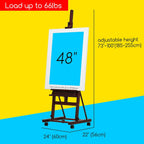 Large Studio Artist Easel Hold