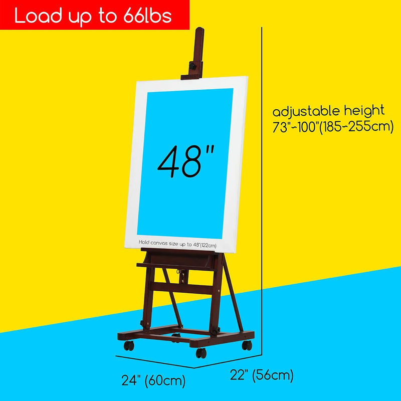 Large Studio Artist Easel Hold