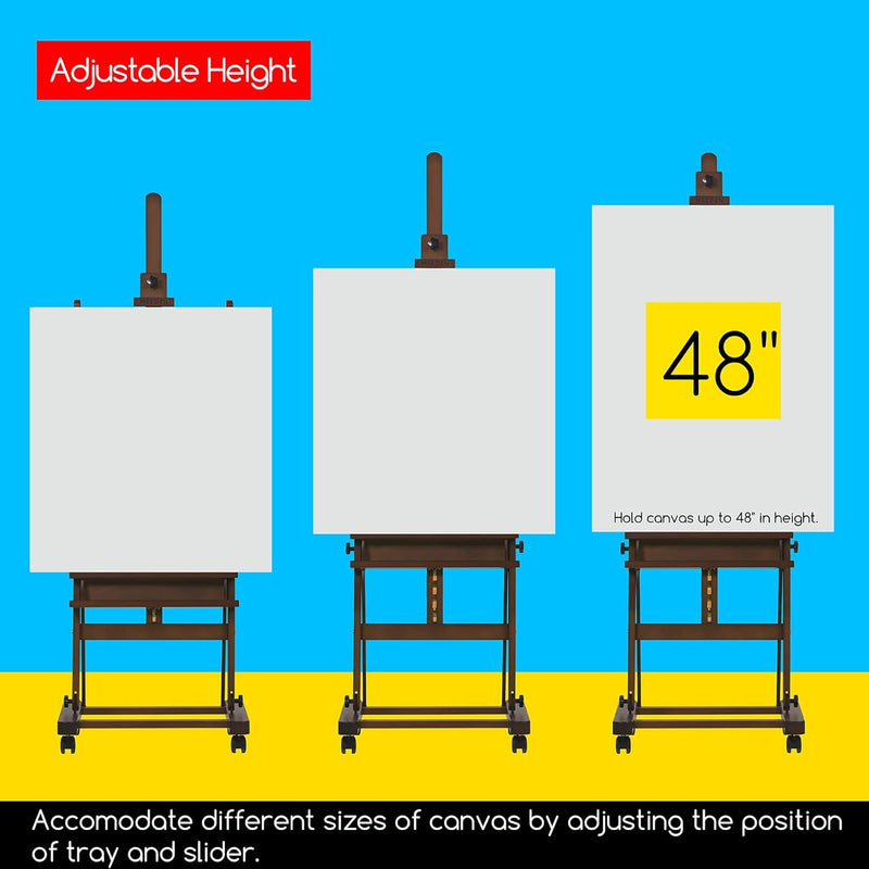 Large Studio Artist Easel Hold