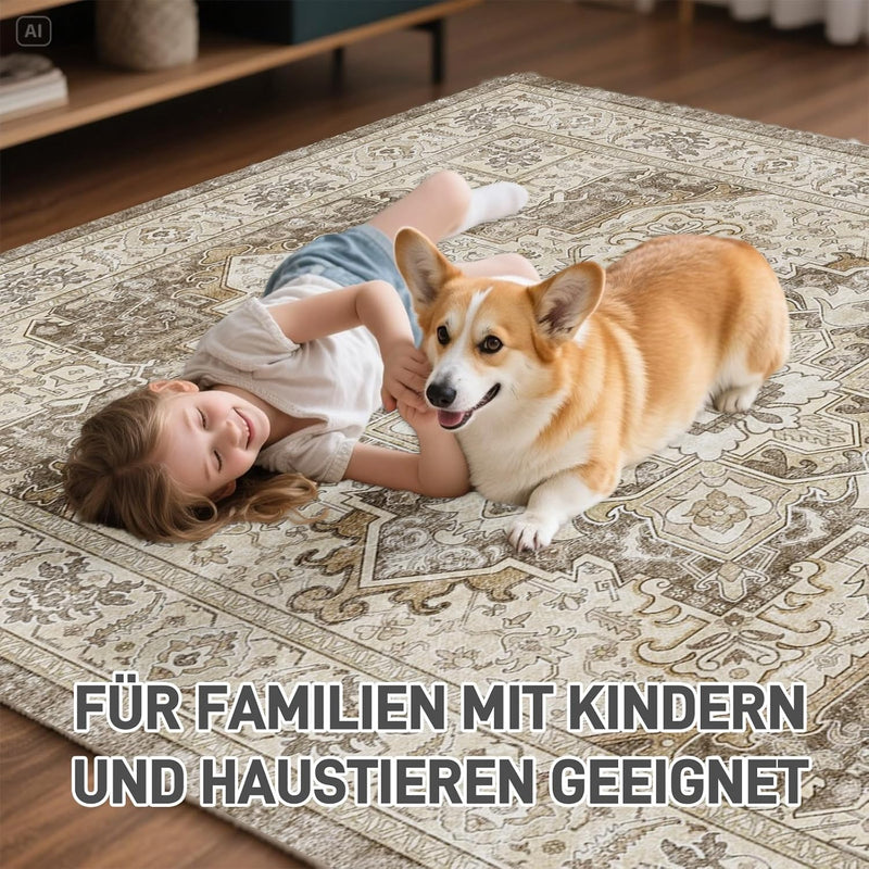 Large Style Rug Vintage