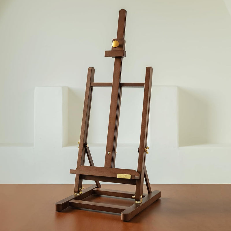 Pro Large Tabletop Painting Easel: Assembly-Free Beech Wood