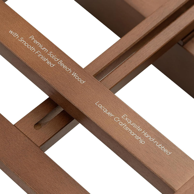 Pro Large Tabletop Painting Easel: Assembly-Free Beech Wood