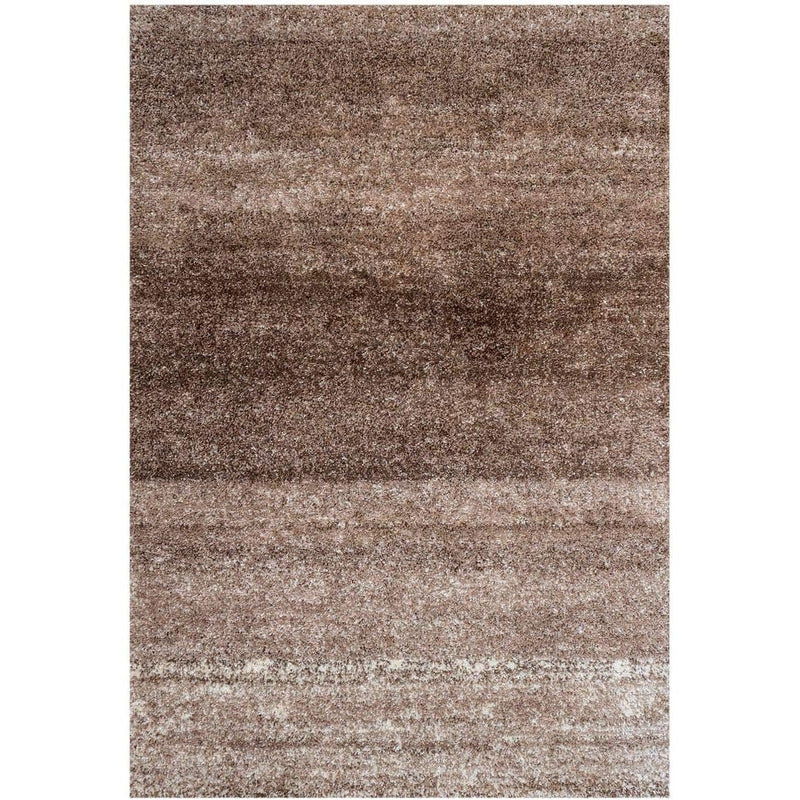Large Thick Plush Begie Shaggy Shag Area Rug