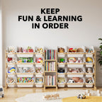 Large Toy Storage Organiser with 24 Bins