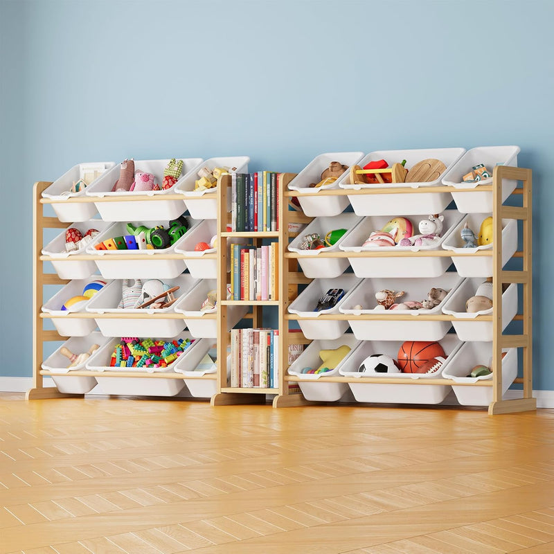 Large Toy Storage Organiser with 24 Bins