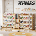 Large Toy Storage Organiser with 24 Bins