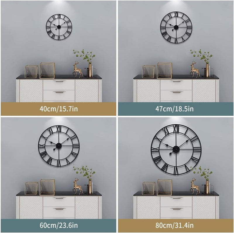 Large Wall Clock Oversized Modern