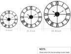 Large Wall Clock Oversized Modern